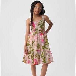 GAP Floral Smocked Midi Tank Dress Size XXL